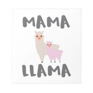 Mama Llama Mum Notepad