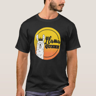 Mama Llama Queen Animal For Women Girls 1 T-Shirt