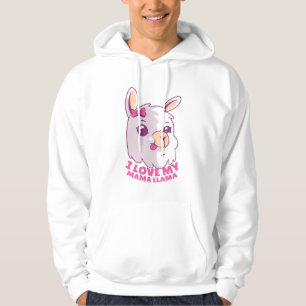 Mama Llama Quote Hoodie