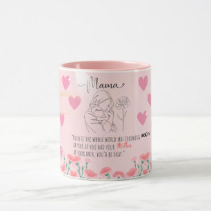 Mama Love Mug – Heartwarming Mother and Baby 