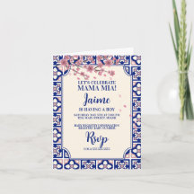 Mama Mia Baby Shower Cherry Blossoms