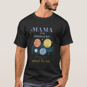 Mama Mom 4th Birthday Fourth Trip Around The Sun S T-Shirt