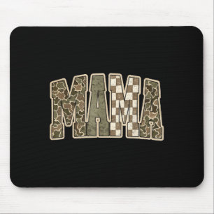 Mama mommy happy mother's day mom life retro mouse mat