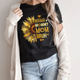 Mama Mommy Mom Bruh Shirt, Mommy And Me Mom T-Shirt