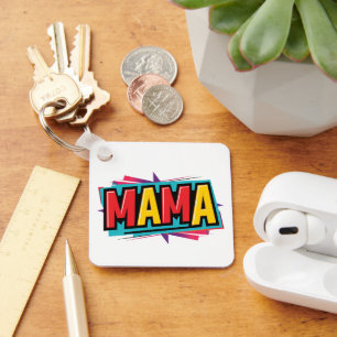 mama mother mum key ring