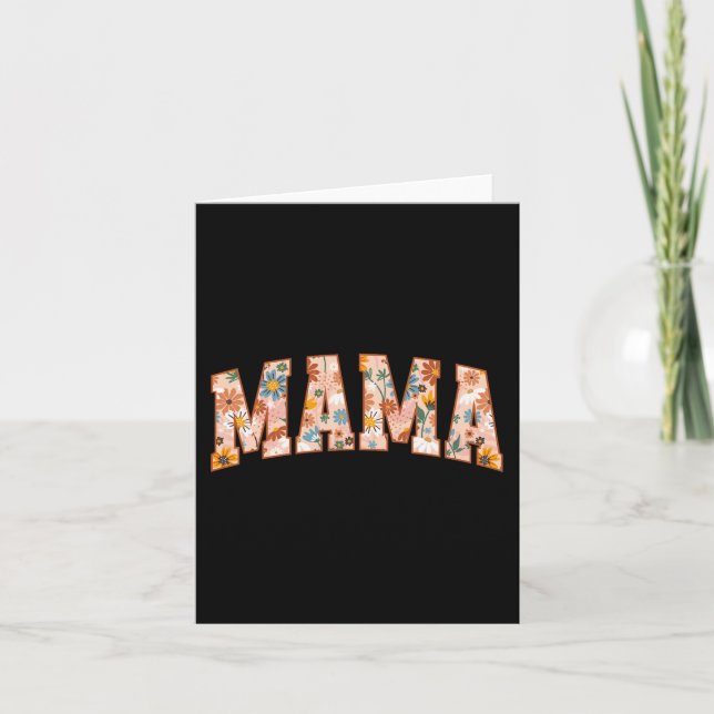 Mama Mothers Day Gardener Mama Flowers Cute 1  Card (Front)