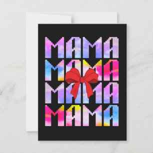 Mama Mothers Day Gift For Mum Postcard