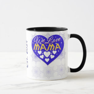 Mama Mug – Minimalist Mum Coffee Cup 