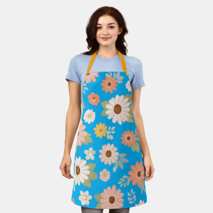 Mama — My First Home   Mother & Daughter Floral Tr Apron