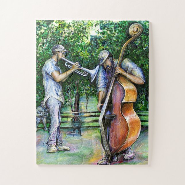 Mama Never Warned Me About Tuba Players Jigsaw Puzzle (Vertical)