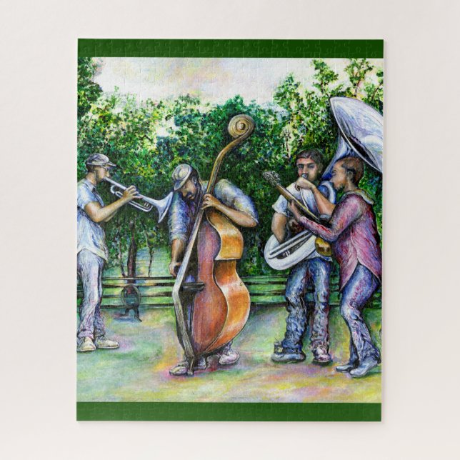 Mama Never Warned Me About Tuba Players Jigsaw Puzzle (Vertical)