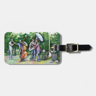 Mama Never Warned me about Tuba Players Luggage Tag
