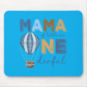 Mama Of Little Mr Onederful 1st Birthday Boy Air Mouse Mat