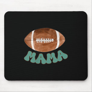 Mama Of The 1 Year Old Football Birthday Boy Famil Mouse Mat