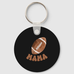 Mama Of The 1 Year Old Football First Birthday Boy Key Ring
