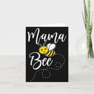Mama Of The Bee Day Girl Hive Family Matching Birt Card