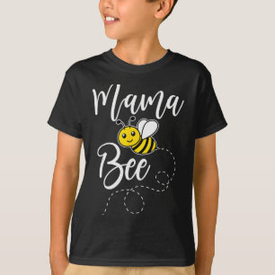 Mama Of The Bee Day Girl Hive Family Matching Birt T-Shirt
