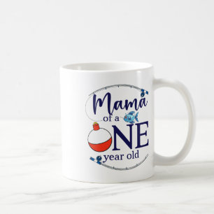 Mama Of The Big One Fishing Boy First Birthday Ofi Coffee Mug