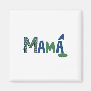 Mama Of The Birthday Boy Hole In One Golf Sport Ma Magnet