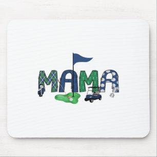 Mama Of The Birthday Boy Hole In One Golf Sport Ma Mouse Mat