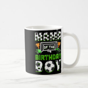 Mama Of The Birthday Boy Soccer Family Matching Pa Coffee Mug