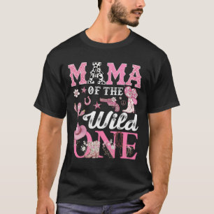 Mama Of The Birthday Wild One 1st Birthday Cowgirl T-Shirt