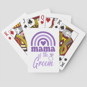 Mama of the Groom Playing Cards