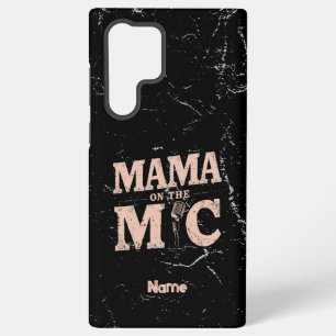 Mama on the Mic for DJ, Podcaster, Radio Host Moms Samsung Galaxy Case