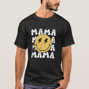 Mama One Happy Dude Birthday Theme Family Matching T-Shirt