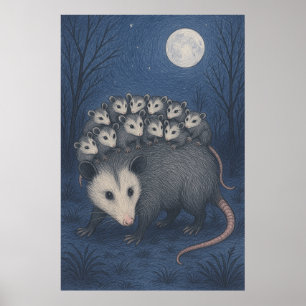 Mama Opossum                                      Poster