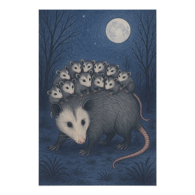 Mama Opossum                                      Poster (Front)