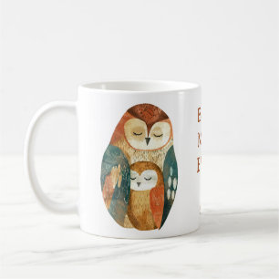 Mama Owl& Her Owlet Best Mum Ever Mother's Day Coffee Mug