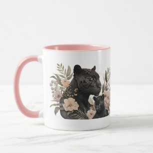 Mama Panther with Cub Mug