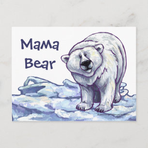 Mama Papa Bear Post Card