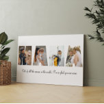 Mama Photo Collage 4 Photos | Mother's Day Gift Canvas Print<br><div class="desc">This is a stretched canvas print featuring 4 photos along with a custom message. This is the perfect gift for mom for mother's day,  her birthday or Christmas.</div>