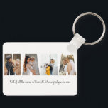 Mama Photo Collage Keychain for Mother's day<br><div class="desc">This is a keychain featuring 4 photos along with a custom message. This is the perfect gift for mum for mother's day,  her birthday or Christmas.</div>