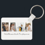 Mama Photo Collage Keychain for Mother's day<br><div class="desc">This is a keychain featuring 4 photos along with a custom message. This is the perfect gift for mum for mother's day,  her birthday or Christmas.</div>