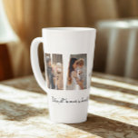 Mama Photo Collage Latte Mug for Mother's day<br><div class="desc">This is a latte mug featuring 4 photos along with a custom message. This is the perfect gift for mom for mother's day,  her birthday or Christmas.</div>