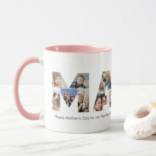 Mama Photo Collage Mother's Day Mum Birthday Mug