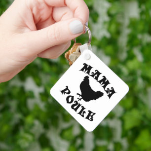 Mama Poule Key Ring