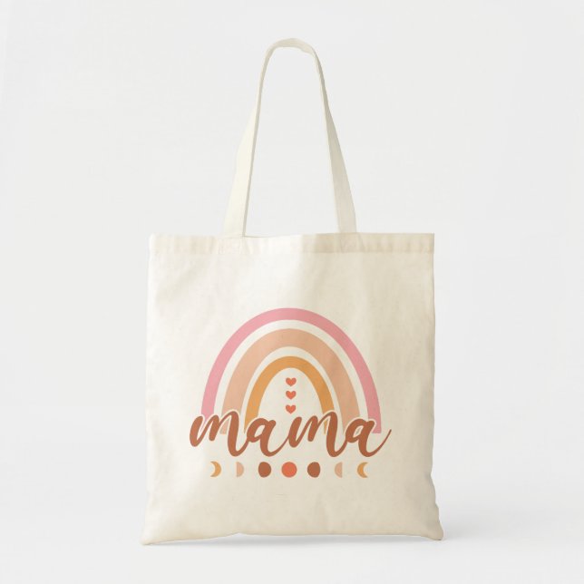 Mama Pretty Rainbow Tote Bag (Front)