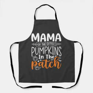 Mama Pumpkins Patch Halloween Design_1 Apron