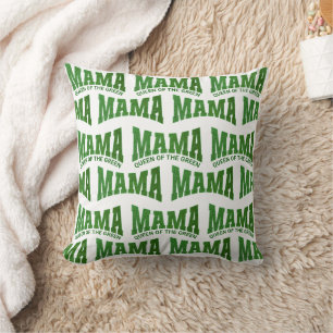 MAMA QUEEN OF THE GREEN Custom Women's Golf Cushion