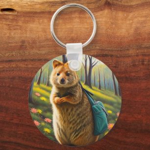 Mama Quokka Ready To Shop, Keyring