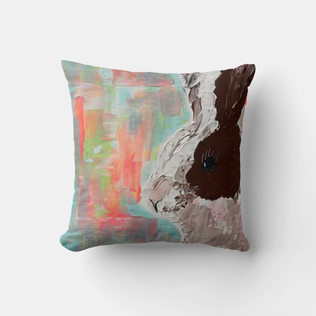 Mama Rabbit Cushion (Front)