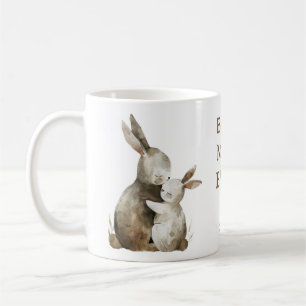 Mama Rabbit& Kit Best Mum Ever Cute Mother's Day  Coffee Mug