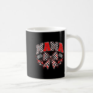Mama Racing Race Car Funny for Kids Girls Women Coffee Mug