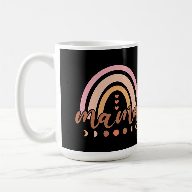 Mama Rainbow  Coffee Mug (Left)