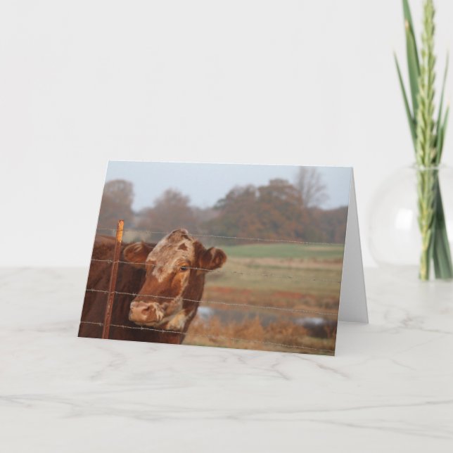 Mama Red Note Card -- Missing You (Front)