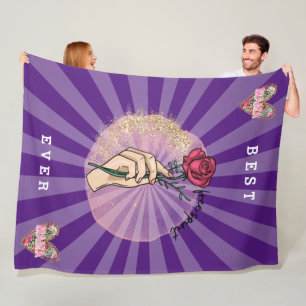Mama Rose Customise Best Ever Fleece Blanket